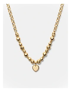 Main Act Necklace in Gold