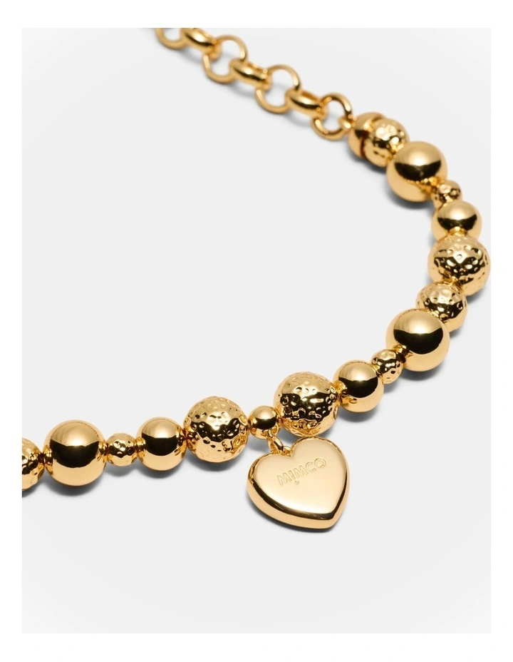 Main Act Necklace in Gold image 3