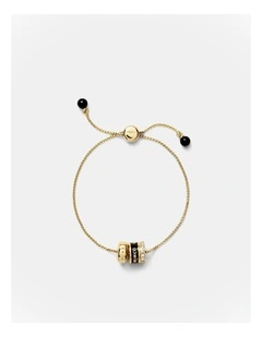 Enamour Toggle Bracelet in Black