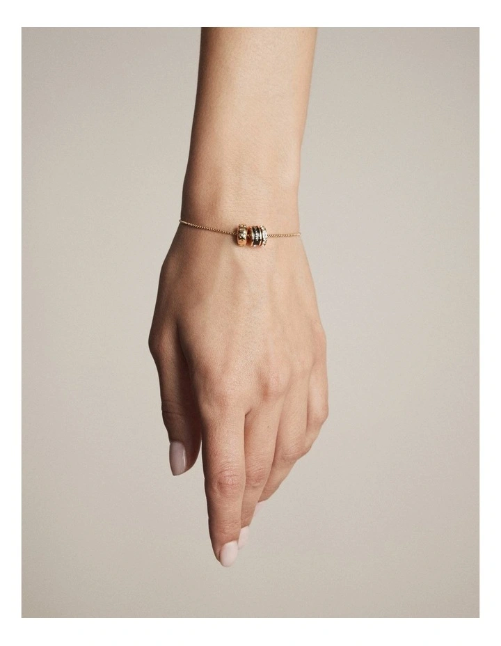 Enamour Toggle Bracelet in Black image 2