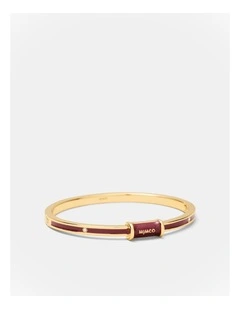 Enamour Bangle in Bordeaux