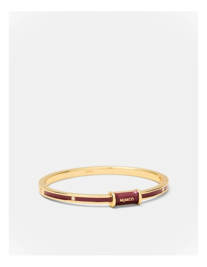 Enamour Bangle in Bordeaux image 1