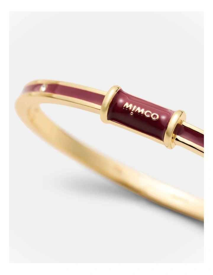Enamour Bangle in Bordeaux image 3