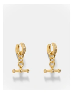 Enduring Hoop Earrings in Gold