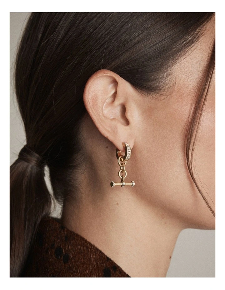 Enduring Hoop Earrings in Gold image 2