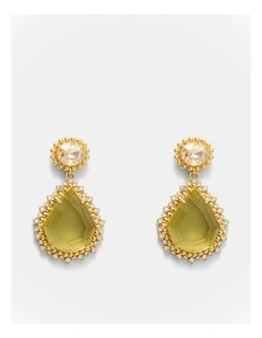 Miralou Earrings in Green