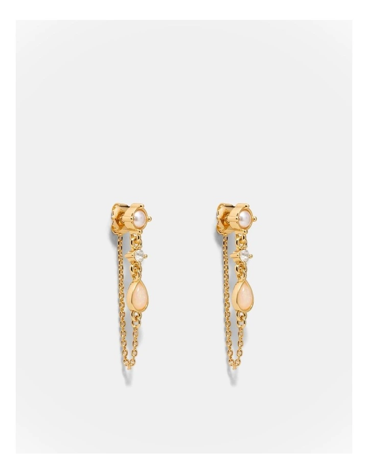 Allurement Earrings in Pearl image 1