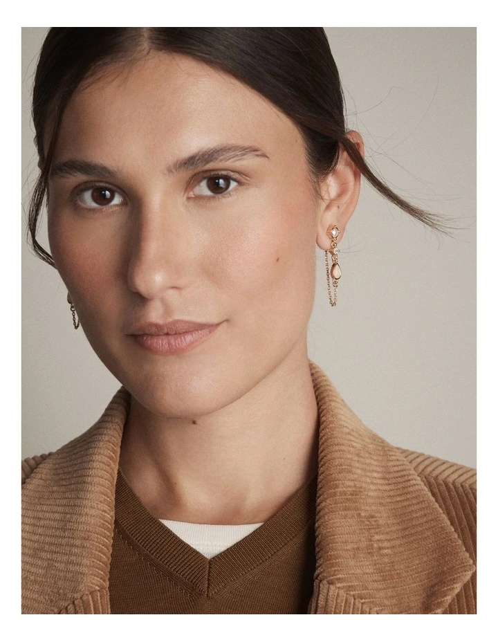 Allurement Earrings in Pearl image 4