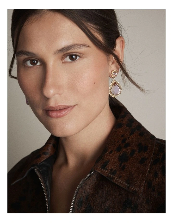 Miralou Earrings in Petal image 4