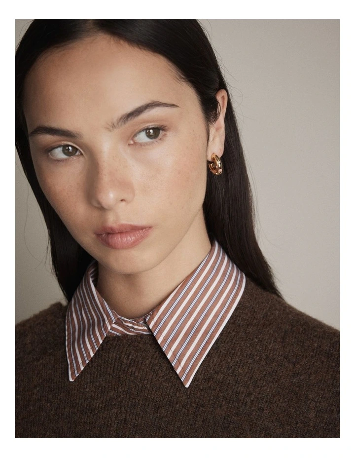 Tierra Hoop Earrings in Multicolour image 4