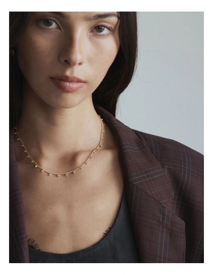 Signatura Trio Necklace in Gold image 7