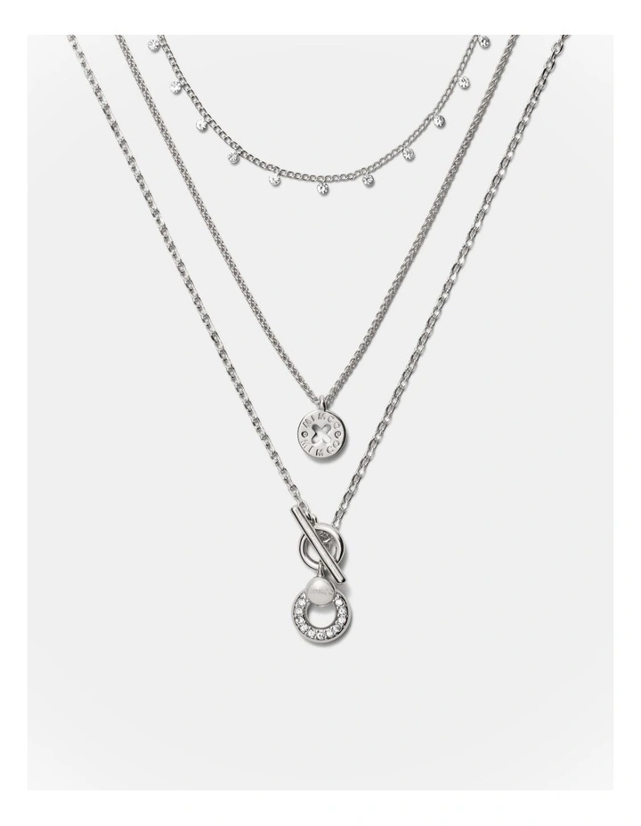 Signatura Trio Necklace in Silver image 1