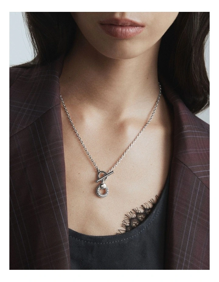 Signatura Trio Necklace in Silver image 5