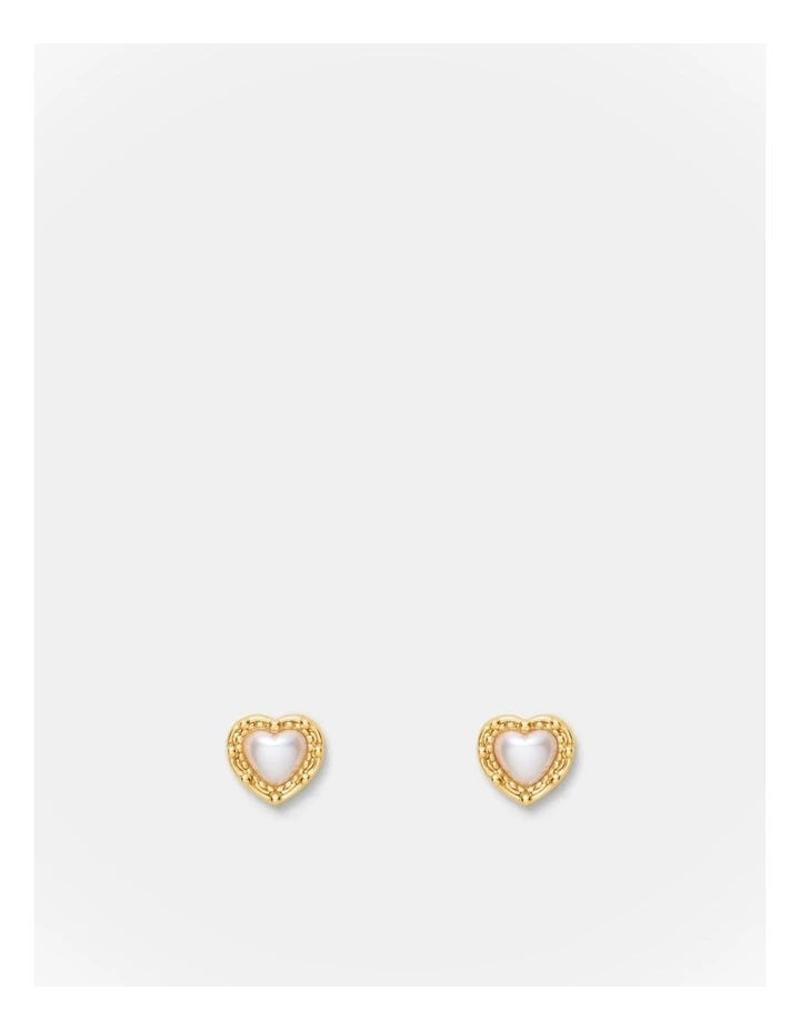 Maybelle Necklace Earrings Set in Gold image 3