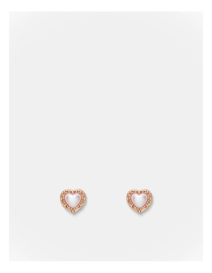 Maybelle Necklace Earrings Set in Rose Gold image 3