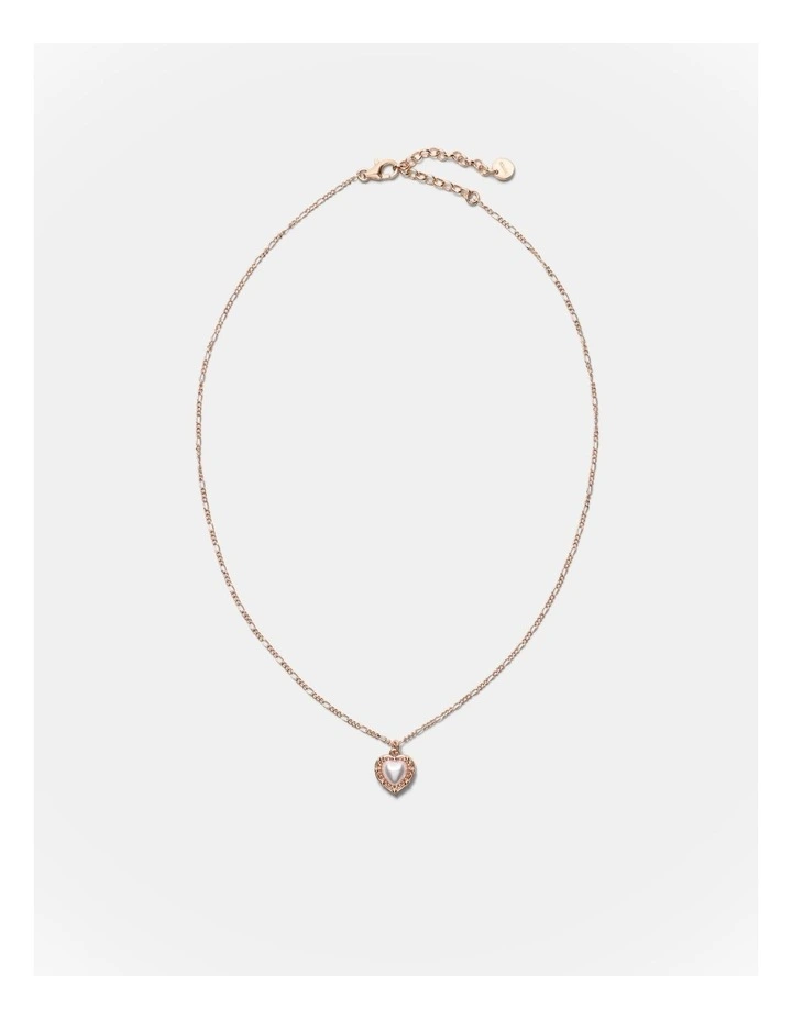 Maybelle Necklace Earrings Set in Rose Gold image 5