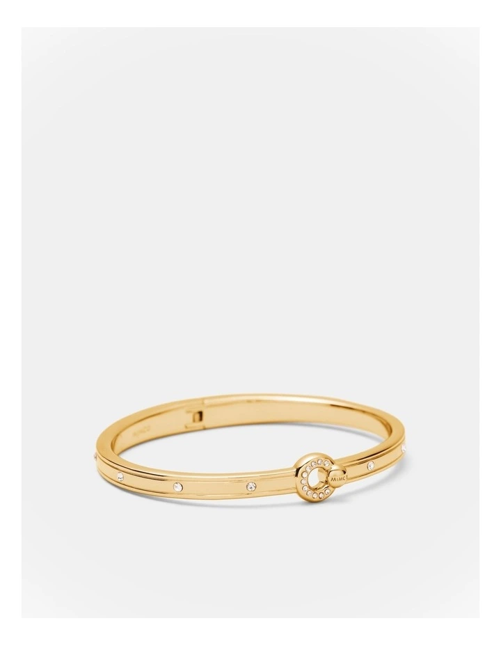 Signatura Bangle in Gold image 1