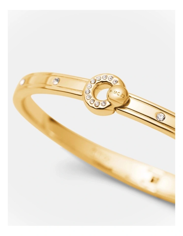 Signatura Bangle in Gold image 3