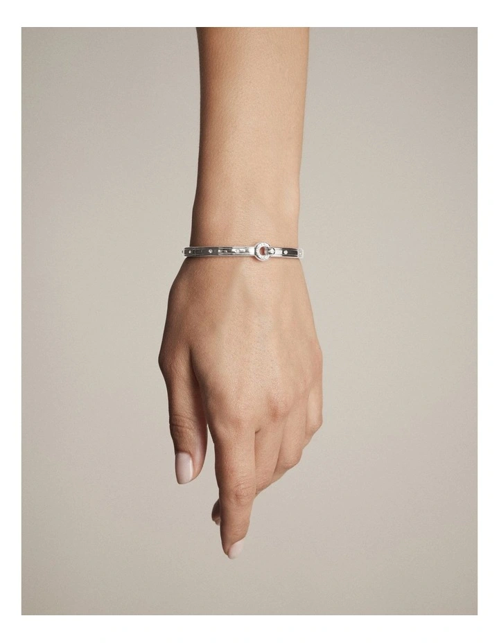 Signatura Bangle in Silver image 2