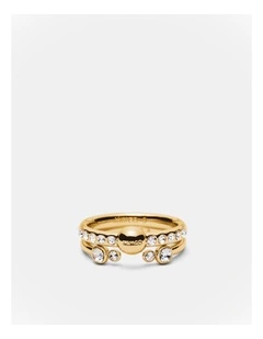 Signatura Ring Set in Gold