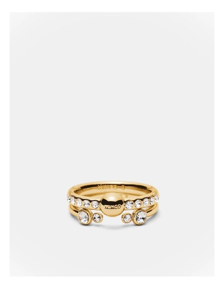 Signatura Ring Set in Gold image 1