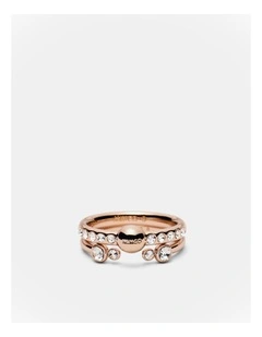 Signatura Ring Set in Rose Gold