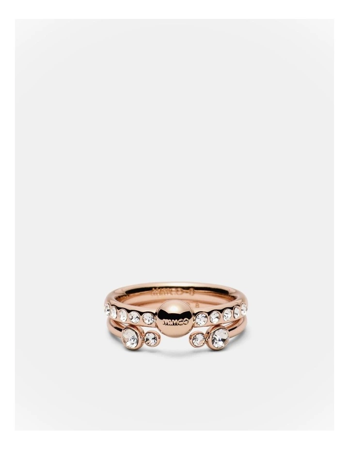 Signatura Ring Set in Rose Gold image 1