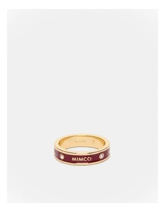 Enamour Ring in Bordeaux