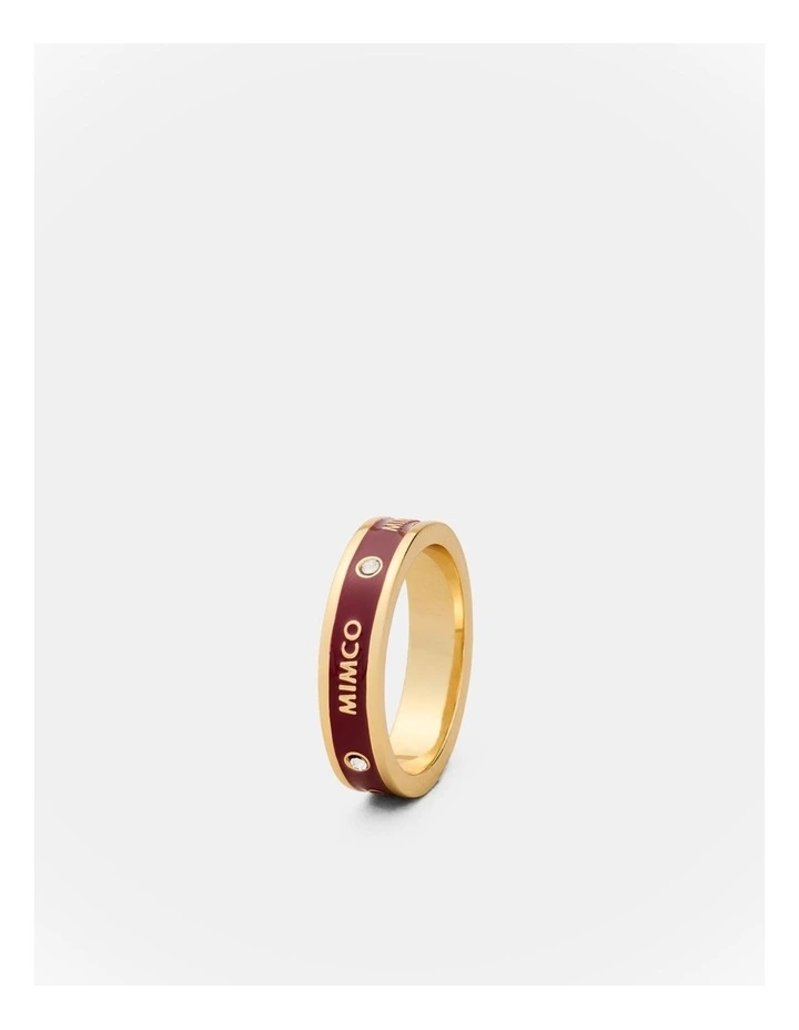 Enamour Ring in Bordeaux image 3