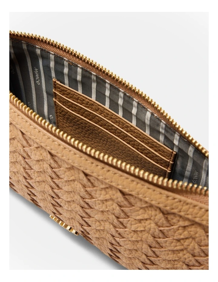 Luna Pouch in Caramel image 5