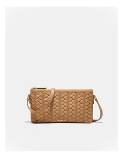Rhiannon Pouch Crossbody Bag in Caramel