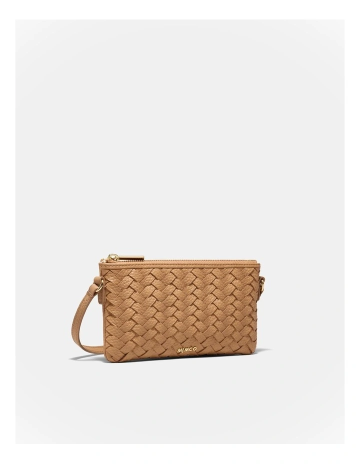 Rhiannon Pouch Crossbody Bag in Caramel image 3