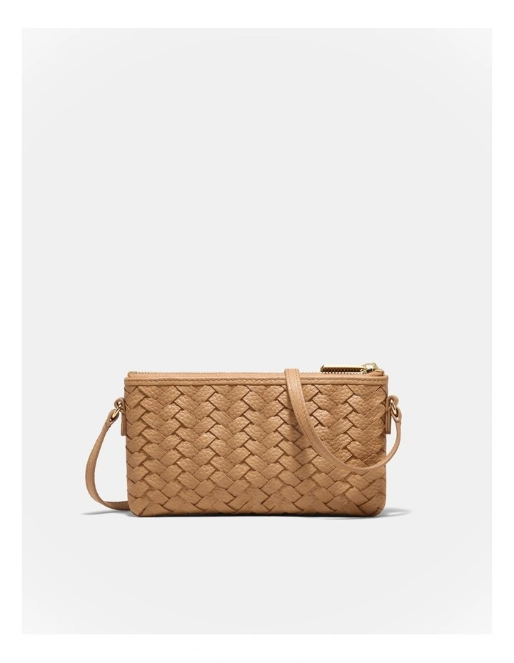 Rhiannon Pouch Crossbody Bag in Caramel image 4