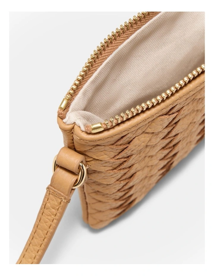 Rhiannon Pouch Crossbody Bag in Caramel image 5