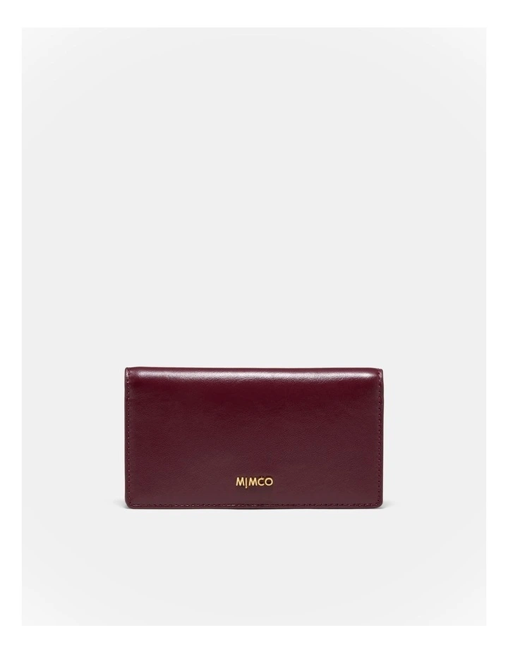 Kew Wallet in Merlot image 1