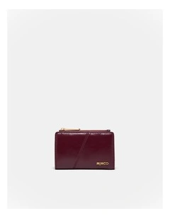 Drift Medium Wallet in Merlot