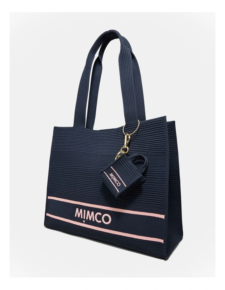 Blondie Mini Bag Charm in Navy image 2