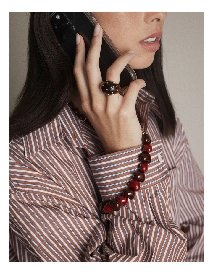 Lover Phone Wrist Strap in Bordeaux image 2