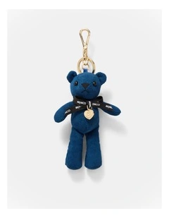 Mimco Bear Bag Charm in Midnight
