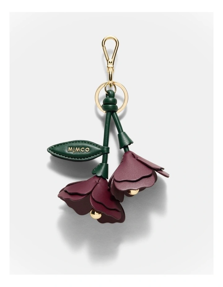 Flower Charm in Merlot image 1