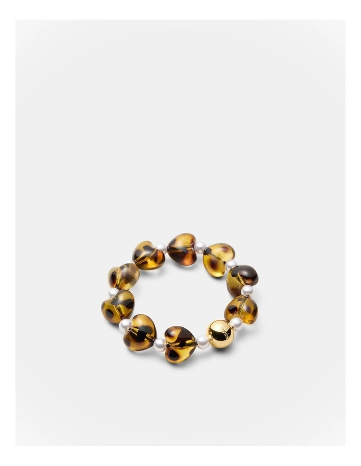 Ocelot Hair Tie in Tort image 1