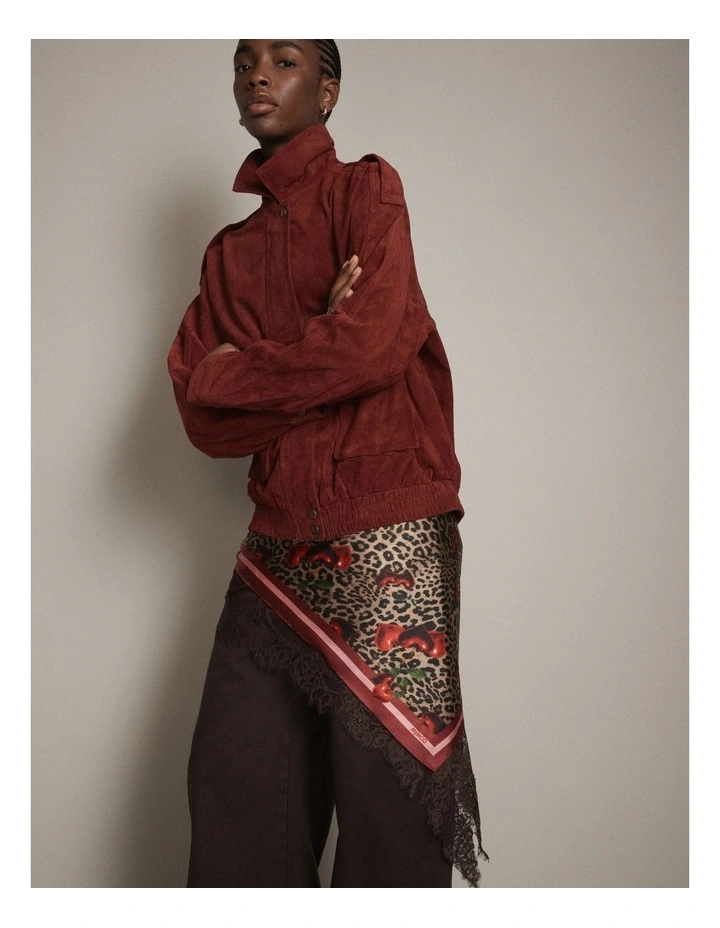 Ocelot Large Scarf in Multi image 2