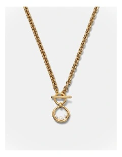 Anouk Pearl Necklace in Gold