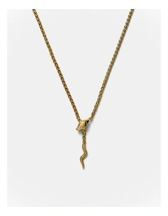 Serpentina Necklace in Gold
