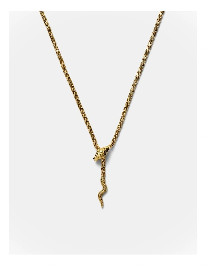 Serpentina Necklace in Gold image 1