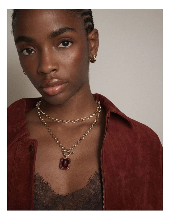 Legacy Long Necklace in Multi image 4