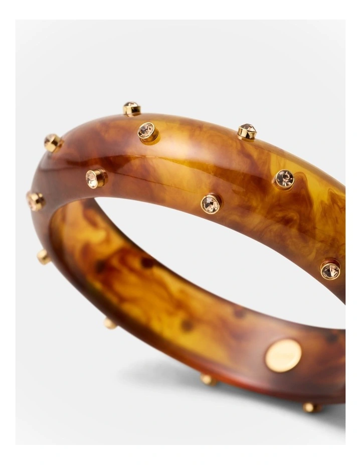 Zarela Bangle in Toffee image 3