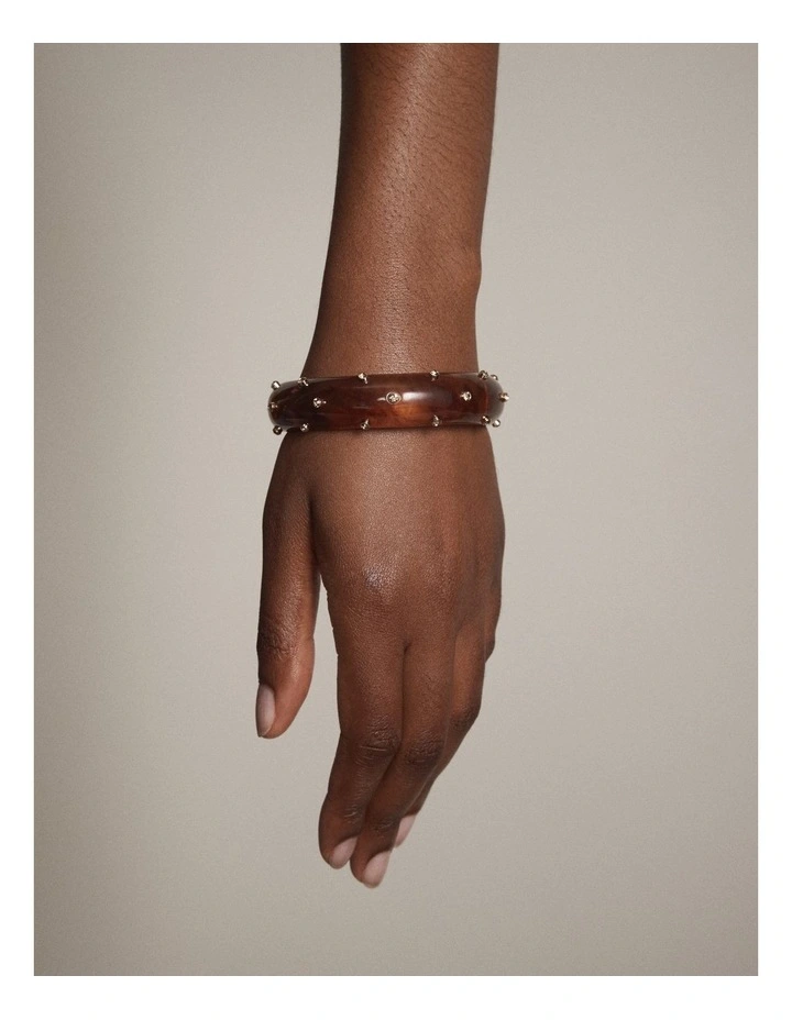 Zarela Bangle in Toffee image 4
