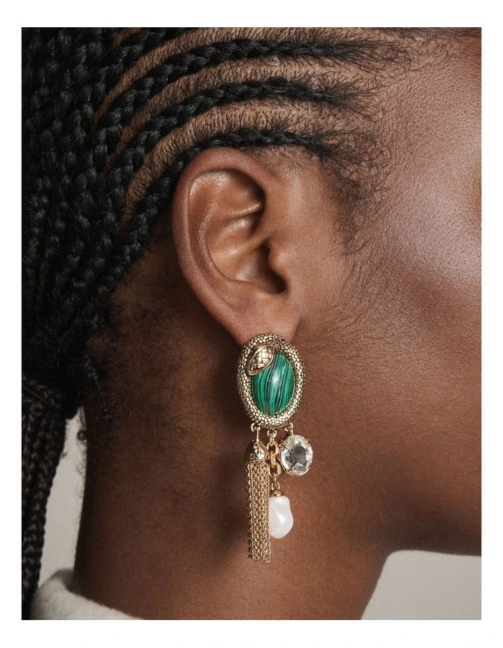 Serpentina Earrings in Multi image 4