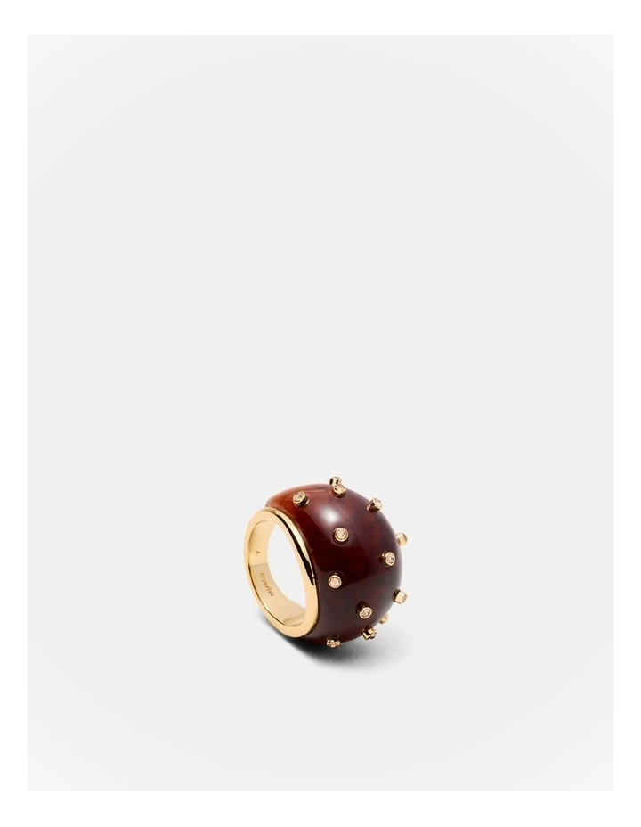 Zarela Ring in Toffee image 1